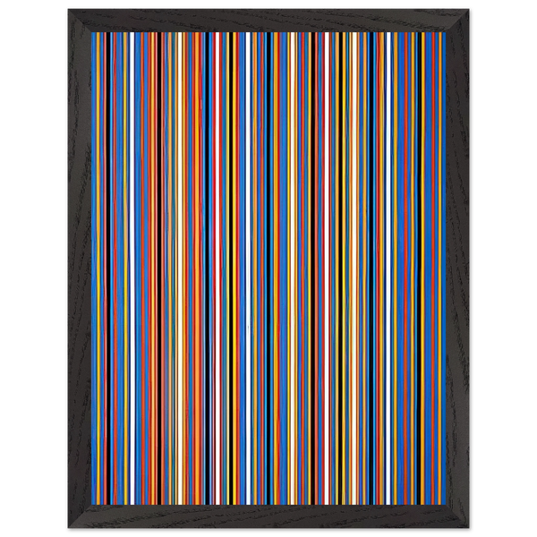 RA 2 1981 by Bridget Riley — Framed art print at Zephyeer