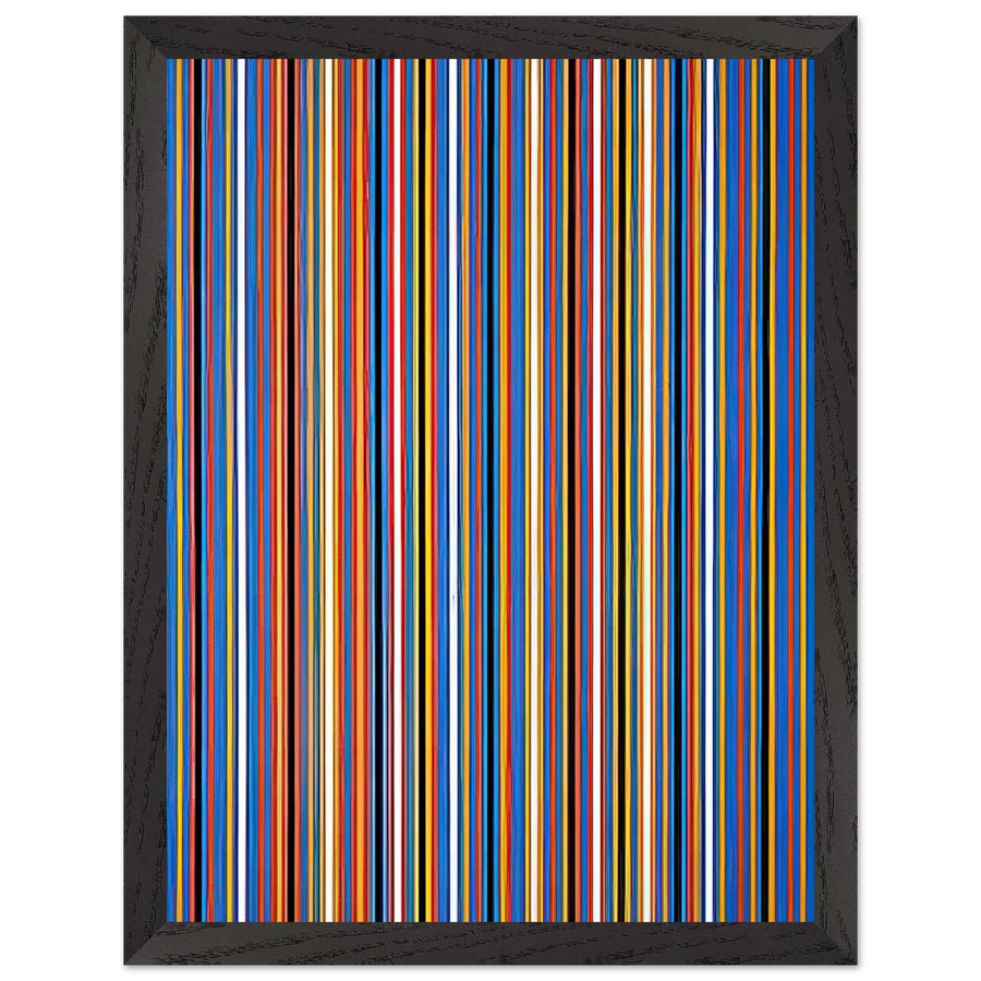 RA 2 1981 by Bridget Riley — Framed art print at Zephyeer