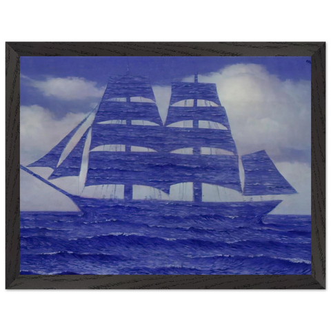 THE SEDUCER 1953 by Rene Magritte — Framed art print at Zephyeer