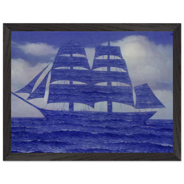 THE SEDUCER 1953 by Rene Magritte — Framed art print at Zephyeer