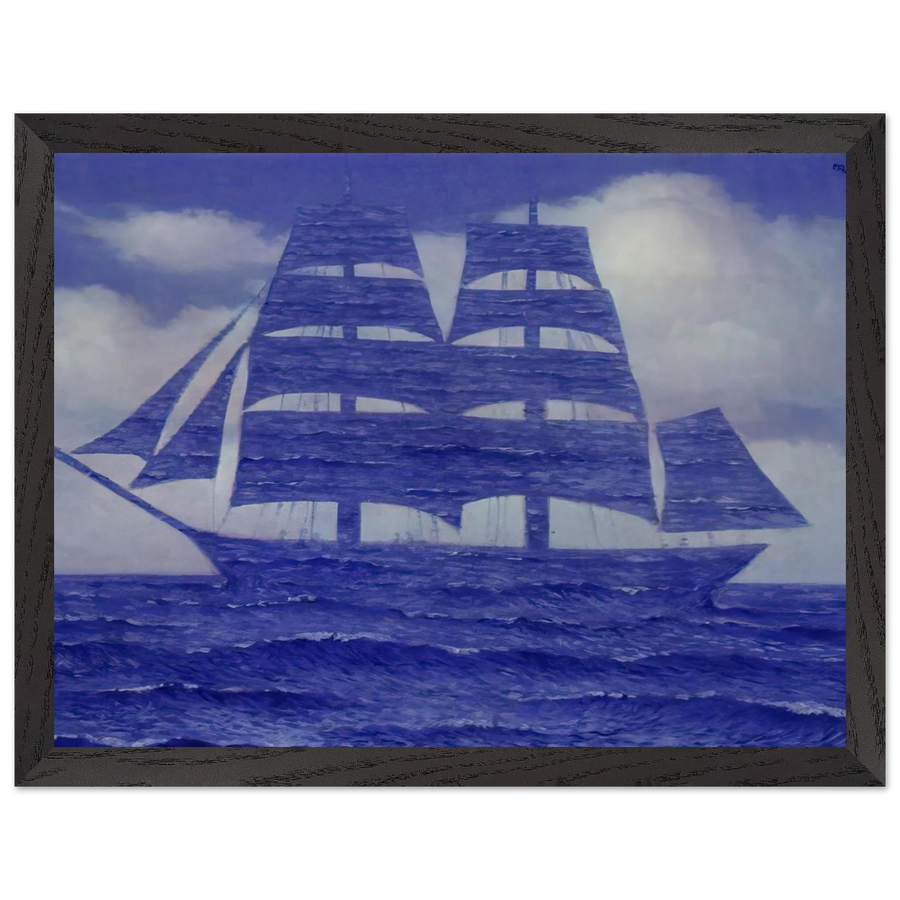 THE SEDUCER 1953 by Rene Magritte — Framed art print at Zephyeer