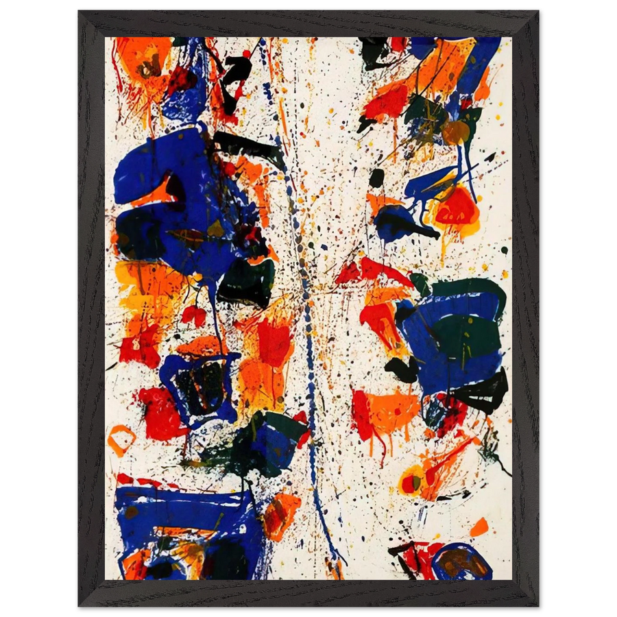 The White Line by Sam Francis — Framed art print at Zephyeer