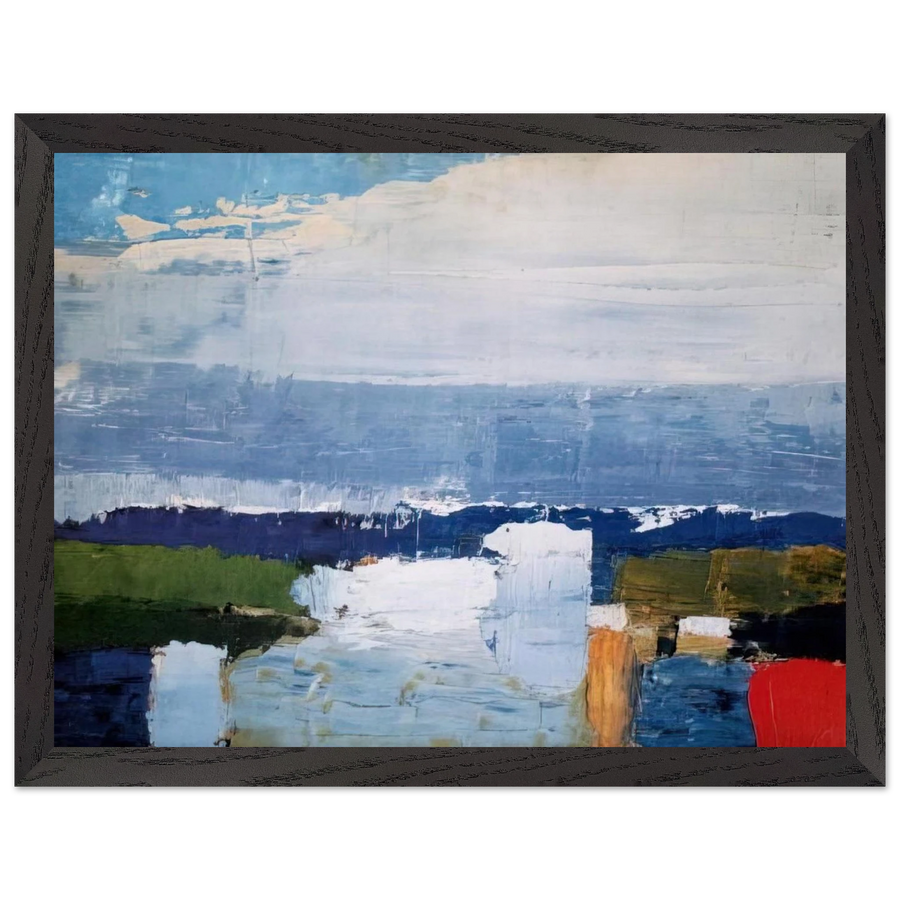 Paysage du midi - Art Informel by Nicolas de Stael — Framed art print at Zephyeer
