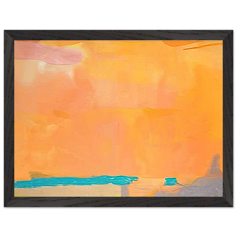 Royal Fireworks - 1975 by Helen Frankenthaler — Framed art print at Zephyeer