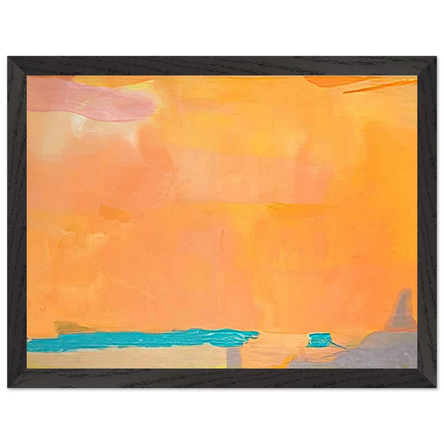 Royal Fireworks - 1975 by Helen Frankenthaler — Framed art print at Zephyeer