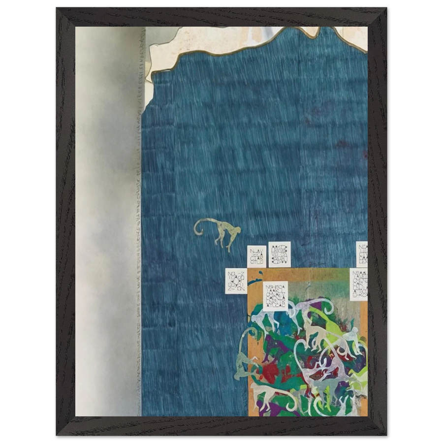 UNTITLED by Alighiero Boetti — Framed art print at Zephyeer