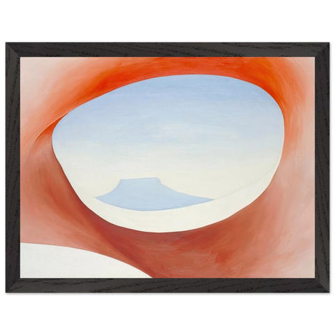 Pedernal - From the Ranch I by Georgia O'Keeffe — Framed art print at Zephyeer