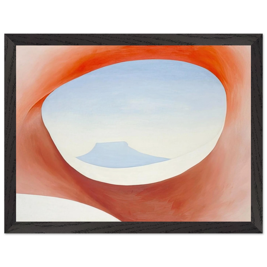 Pedernal - From the Ranch I by Georgia O'Keeffe — Framed art print at Zephyeer