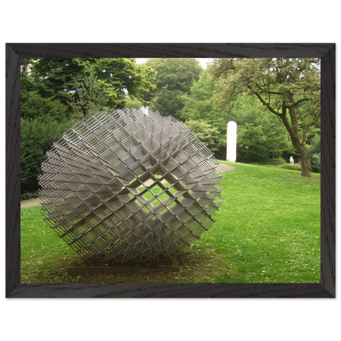 Sphere - Matter - 1962 by Francois Morellet — Framed art print at Zephyeer