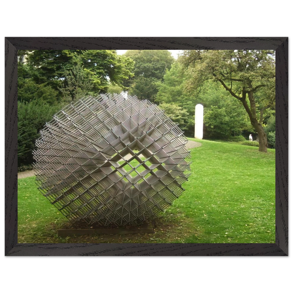 Sphere - Matter - 1962 by Francois Morellet — Framed art print at Zephyeer
