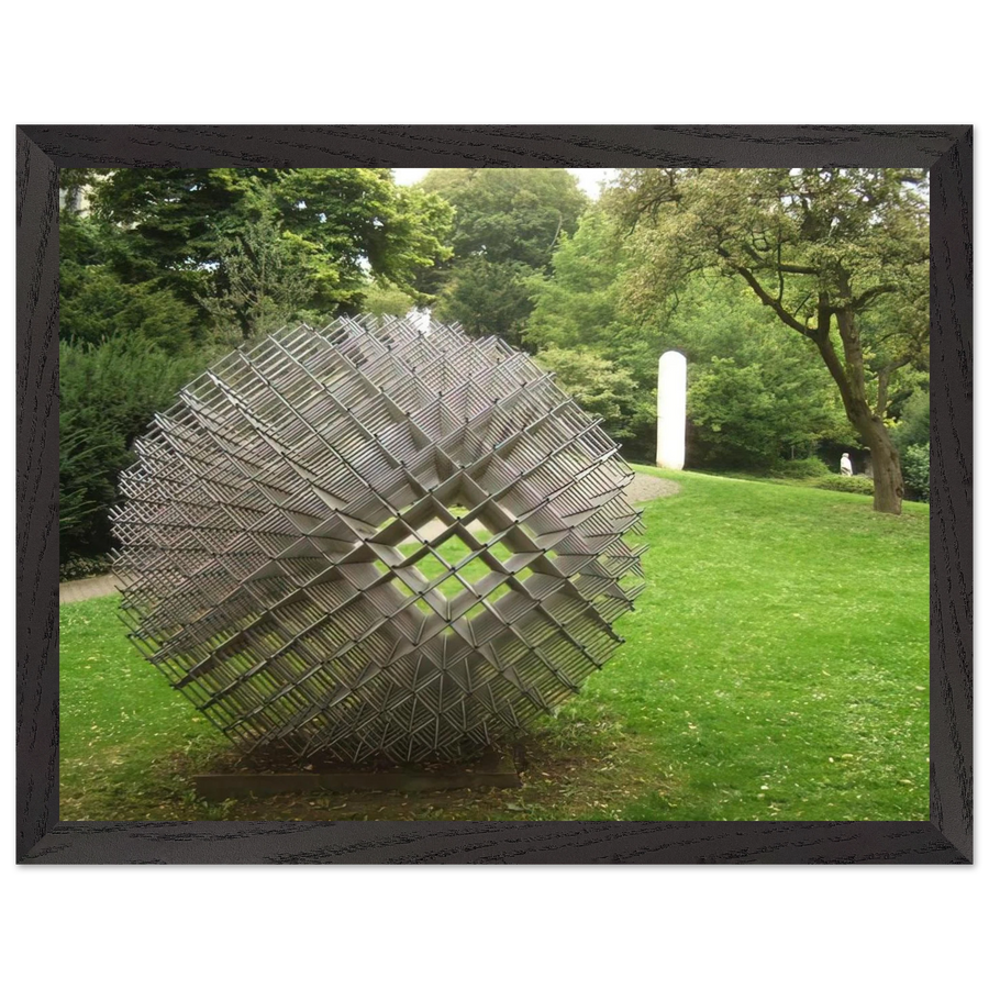 Sphere - Matter - 1962 by Francois Morellet — Framed art print at Zephyeer