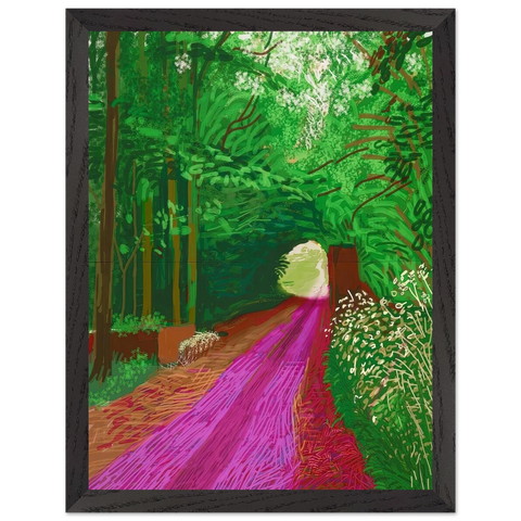 David Hockney — Framed art print at Zephyeer