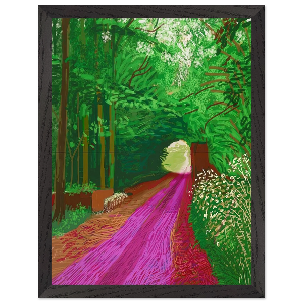 David Hockney — Framed art print at Zephyeer