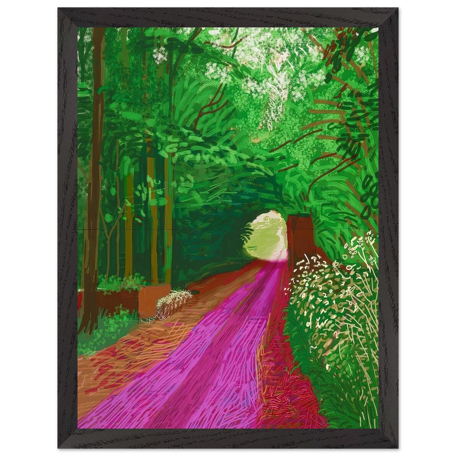 David Hockney — Framed art print at Zephyeer