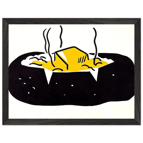 BAKED POTATO 1962 1 by Roy Lichtenstein — Framed art print at Zephyeer