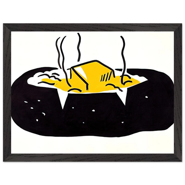 BAKED POTATO 1962 1 by Roy Lichtenstein — Framed art print at Zephyeer