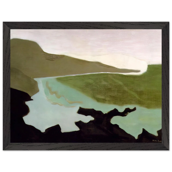 Green Sea - 1954 by Milton Avery — Framed art print at Zephyeer