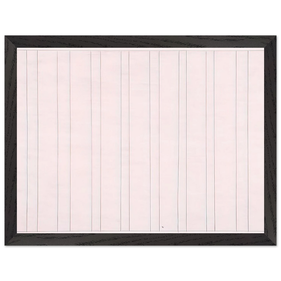 Praise by Agnes Martin — Framed art print at Zephyeer