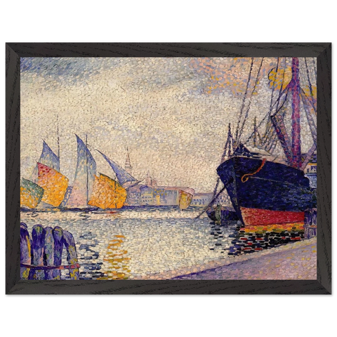 Canal de la Guidecca, Venice by Henri-Edmond Cross — Framed art print at Zephyeer