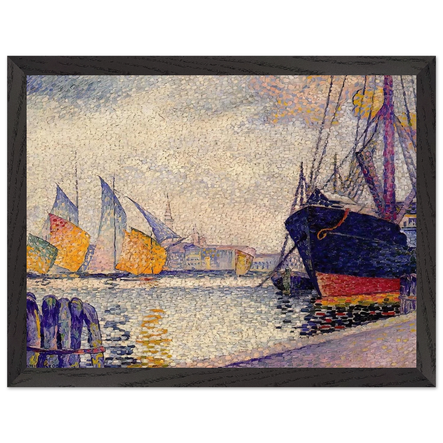 Canal de la Guidecca, Venice by Henri-Edmond Cross — Framed art print at Zephyeer