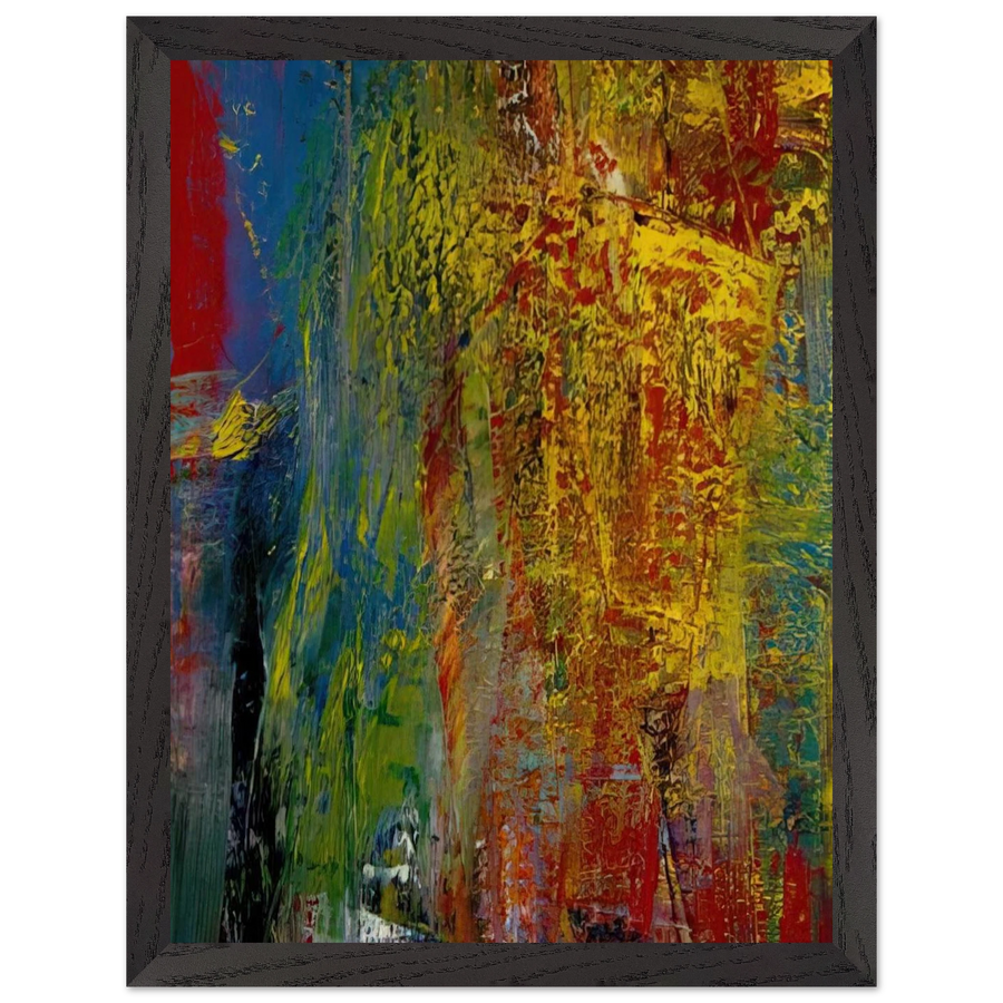 COURBET by Gerhard Richter — Framed art print at Zephyeer