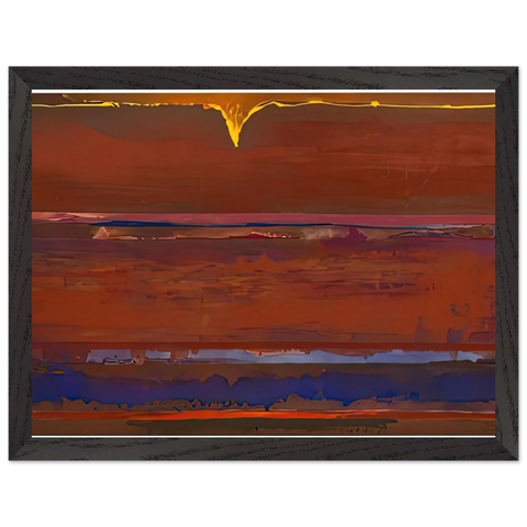 Desert Pulse, 1991- by Helen Frankenthaler — Framed art print at Zephyeer