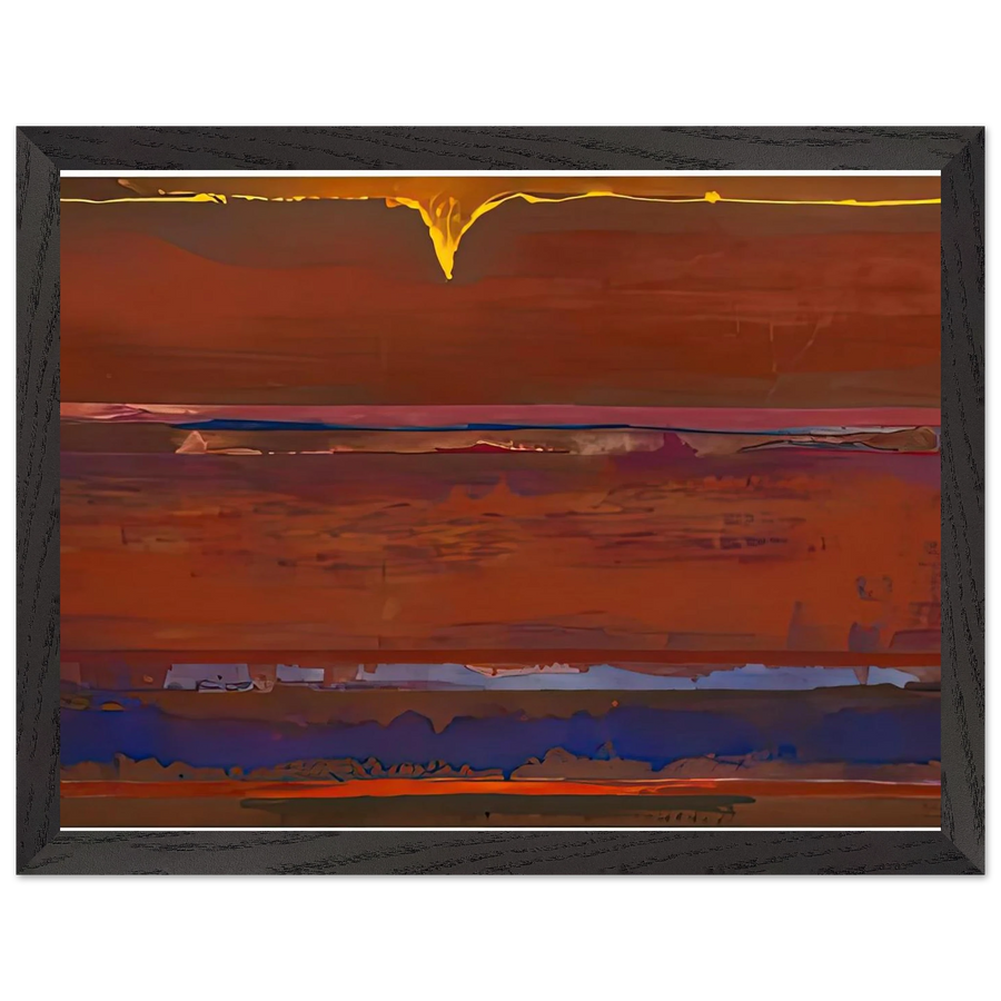 Desert Pulse, 1991- by Helen Frankenthaler — Framed art print at Zephyeer