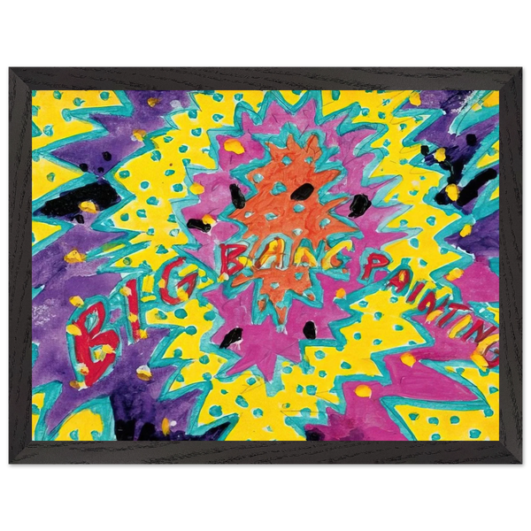 Big Bang Painting - 1988 by Paul Thek — Framed art print at Zephyeer