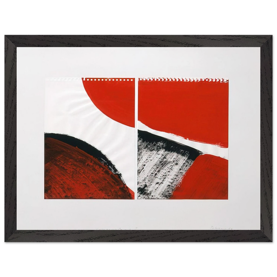 WHO KNOWS THE BEGINNING AND WHO KNOWS THE END II 1976 by BLINKY PALERMO — Framed art print at Zephyeer