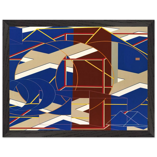 C-B-1 by Al Held — Framed art print at Zephyeer