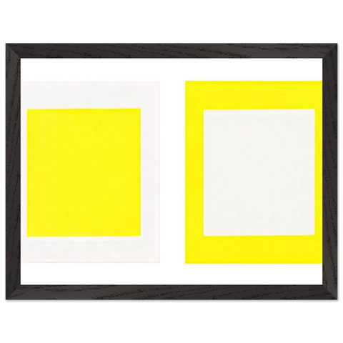 Untitled Cadmium Yellow Light - 1990 by Donald Judd — Framed art print at Zephyeer