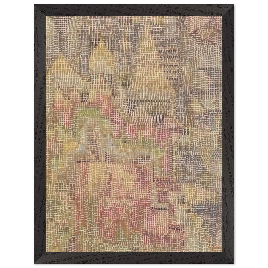 CASTLE GARDEN 1931 by Paul Klee — Framed art print at Zephyeer
