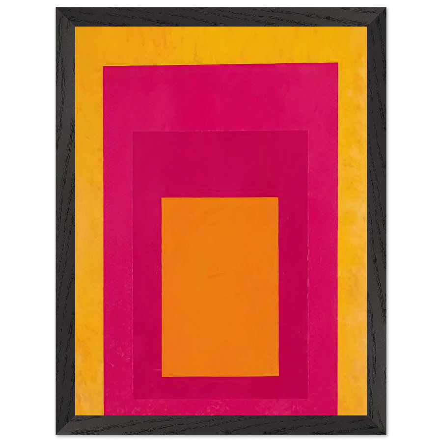 HOMAGE TO THE SQUARE LA TEHUANA 1951 by Josef Albers — Framed art print at Zephyeer
