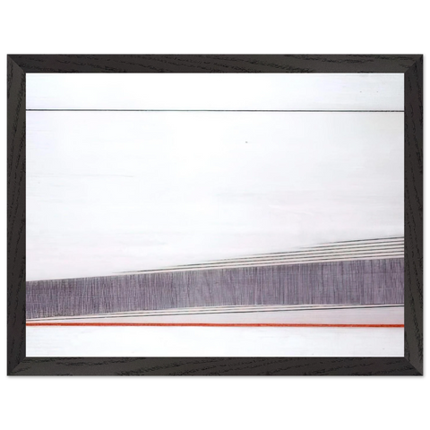 La linea rossa - 1966 by Bice Lazzari — Framed art print at Zephyeer