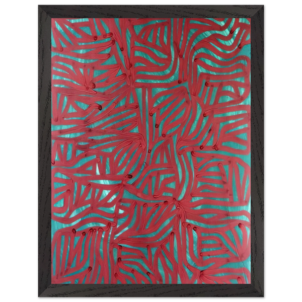 Irregular Grid by Sol LeWitt — Framed art print at Zephyeer