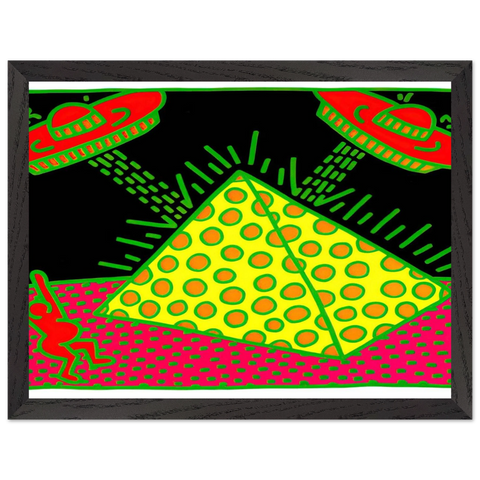 UNTITLED 1983 3 by Keith Haring — Framed art print at Zephyeer