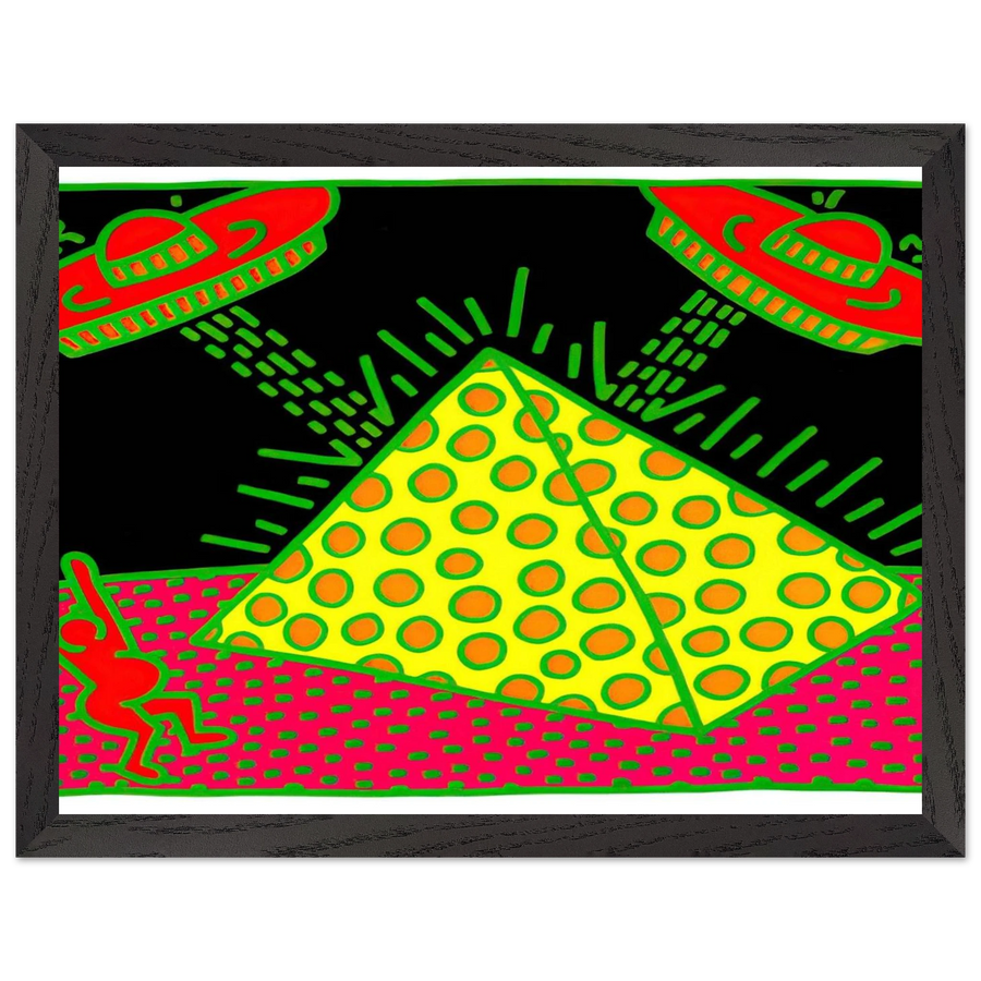 UNTITLED 1983 3 by Keith Haring — Framed art print at Zephyeer