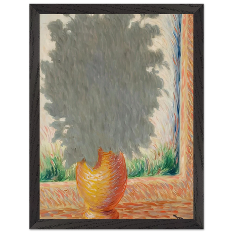 LIGHTNING 1944 by Rene Magritte — Framed art print at Zephyeer