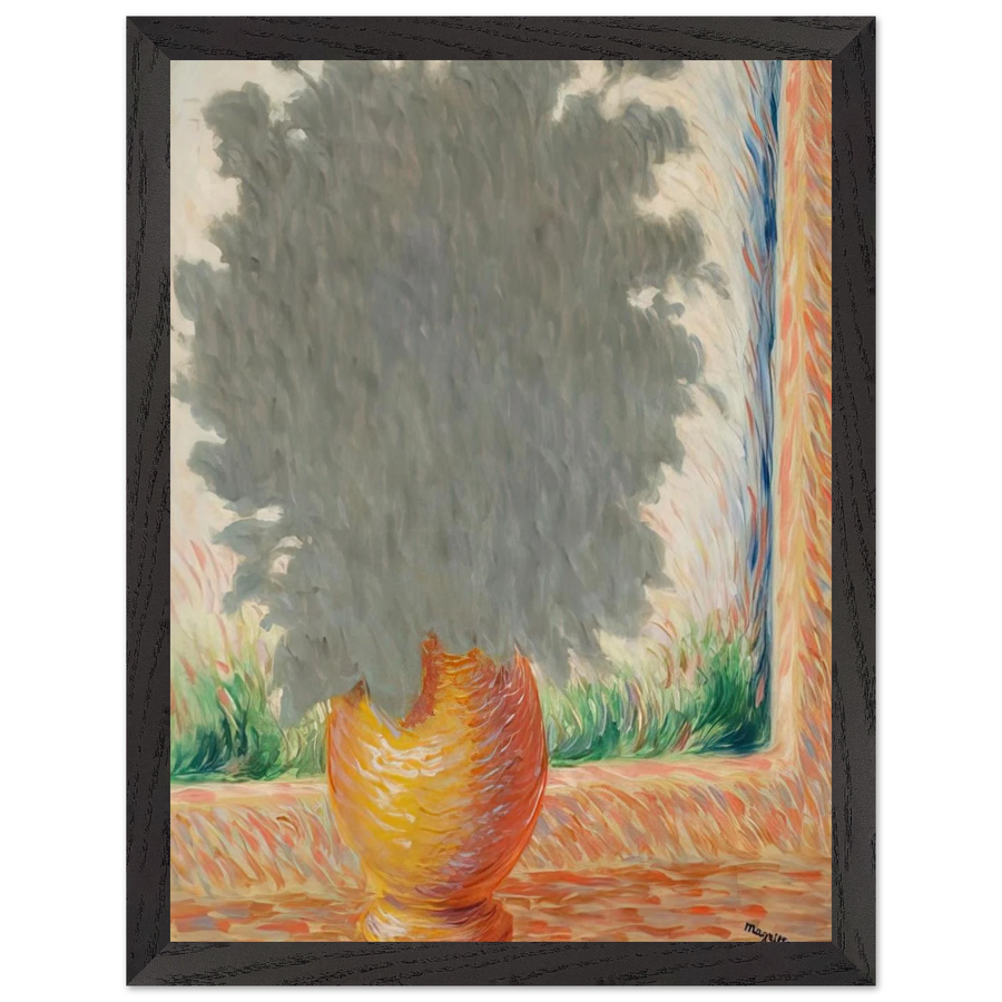 LIGHTNING 1944 by Rene Magritte — Framed art print at Zephyeer