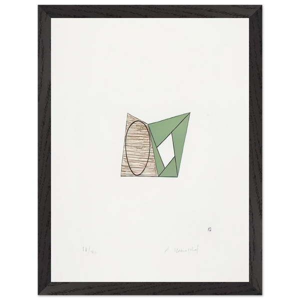 PAGES 10 1989 by Robert Mangold — Framed art print at Zephyeer