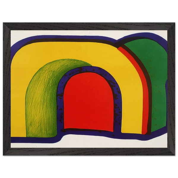 Arch - 1971 by Howard Hodgkin — Framed art print at Zephyeer