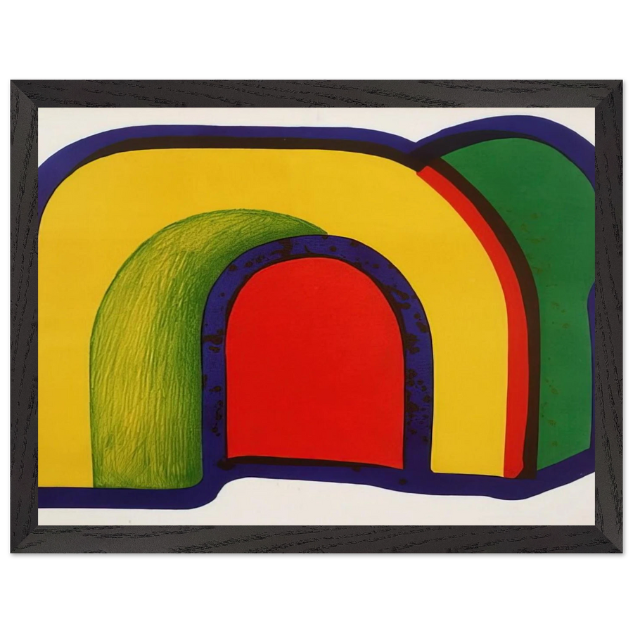 Arch - 1971 by Howard Hodgkin — Framed art print at Zephyeer