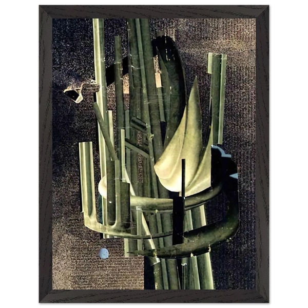 RAUMFAHRT 1956 by Hannah Hoch — Framed art print at Zephyeer