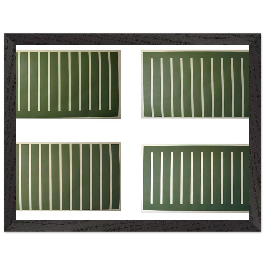 Untitled #207-210 - 1991 by Donald Judd — Framed art print at Zephyeer