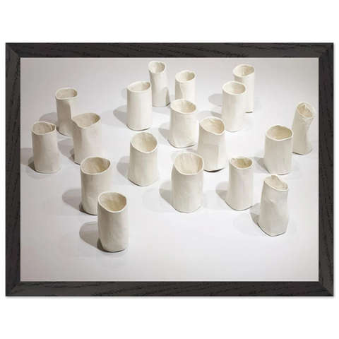 REPETITION NINETEEN I 1967 by Eva Hesse — Framed art print at Zephyeer