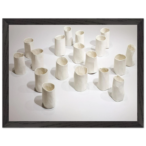 REPETITION NINETEEN I 1967 by Eva Hesse — Framed art print at Zephyeer