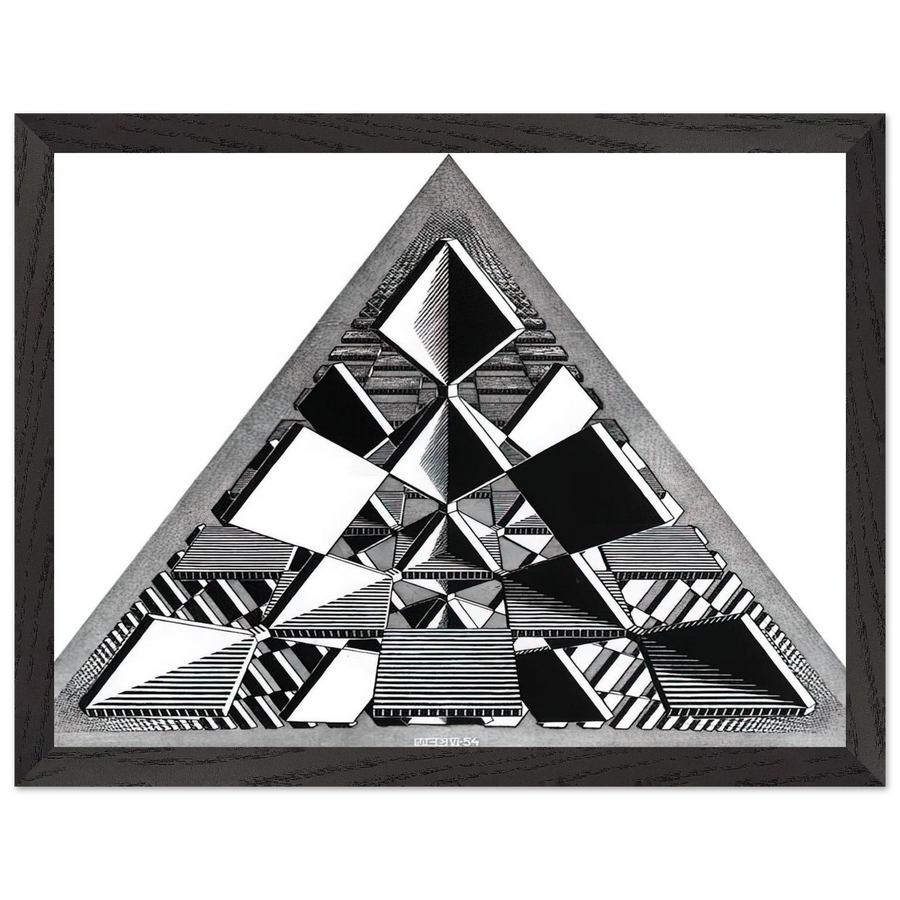 THREE INTERSECTING PLANES by MC Escher — Framed art print at Zephyeer