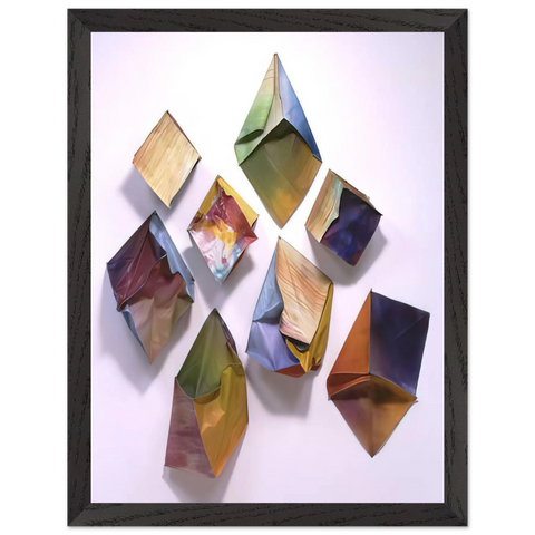 Cubes by Sam Gilliam — Framed art print at Zephyeer