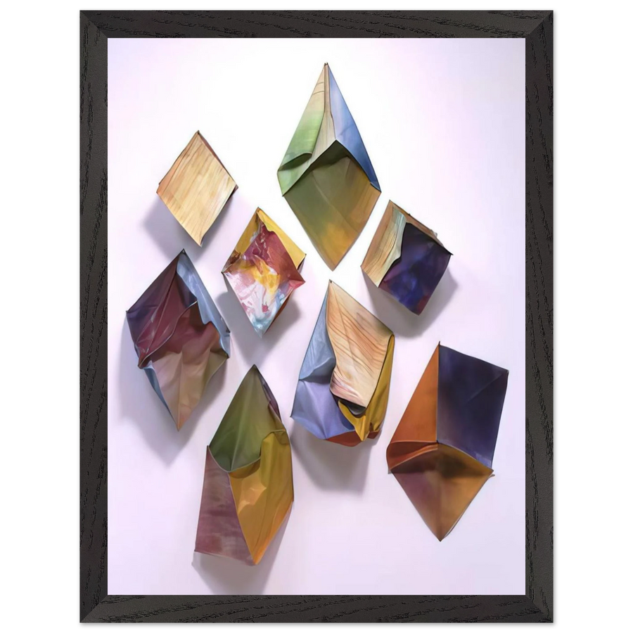 Cubes by Sam Gilliam — Framed art print at Zephyeer