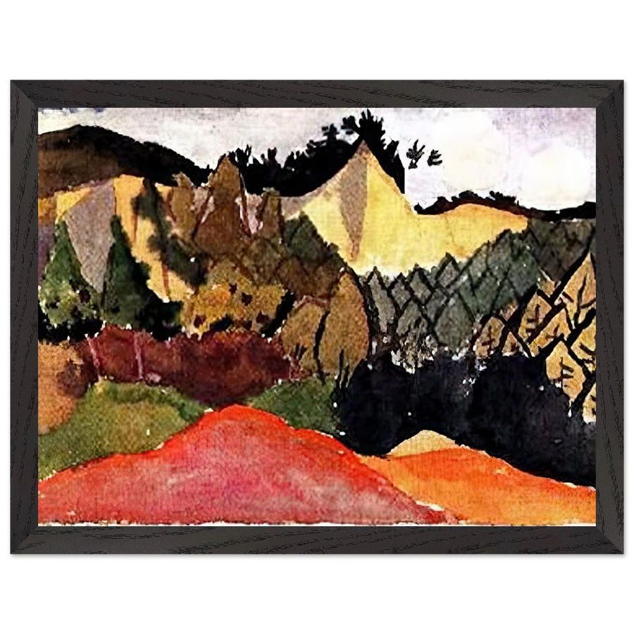 IN THE QUARRY by Paul Klee — Framed art print at Zephyeer